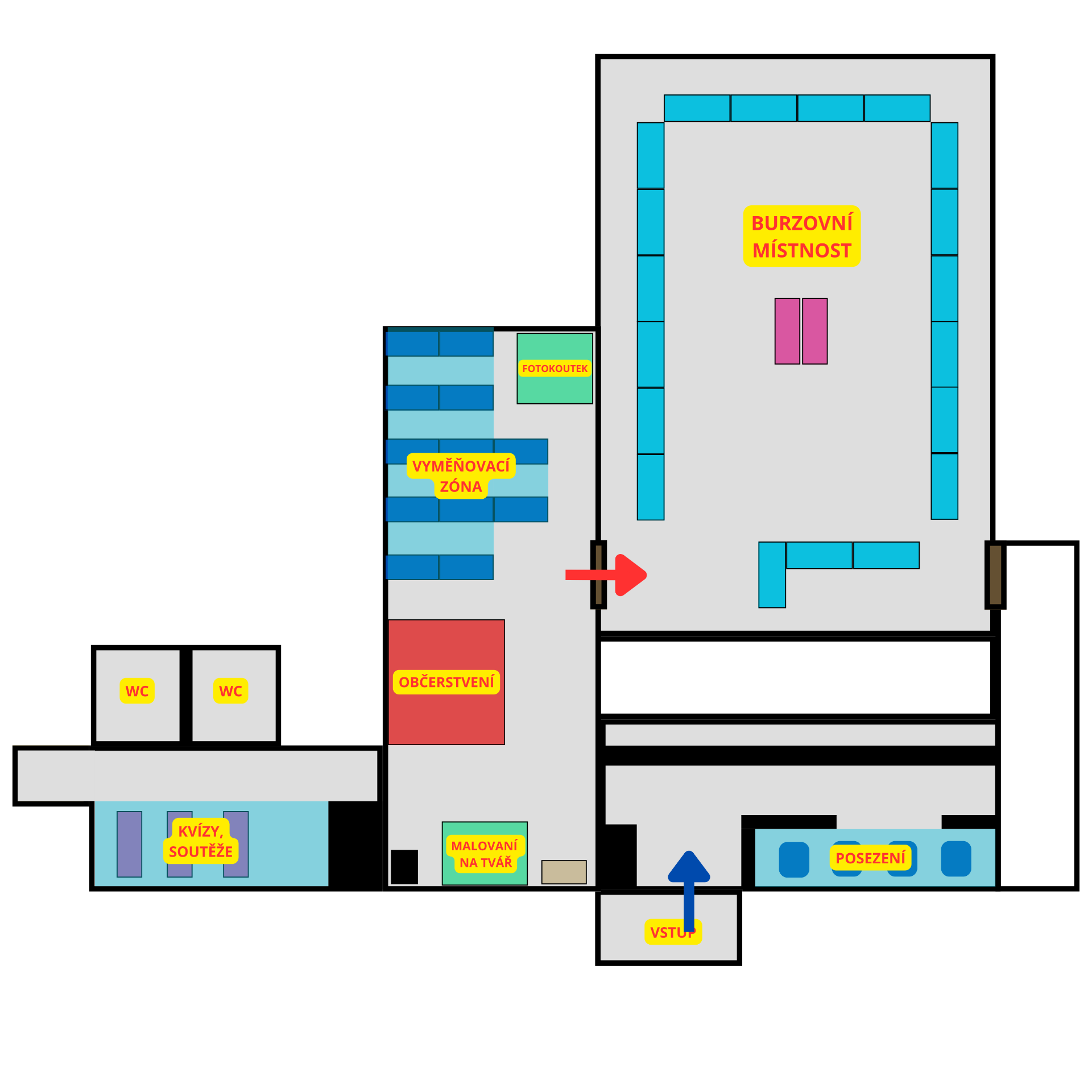 Mapa akce